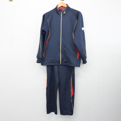 【中古】東京都 高井戸中学校 女子制服 2点（ジャージ 上・ジャージ 下）sf034503