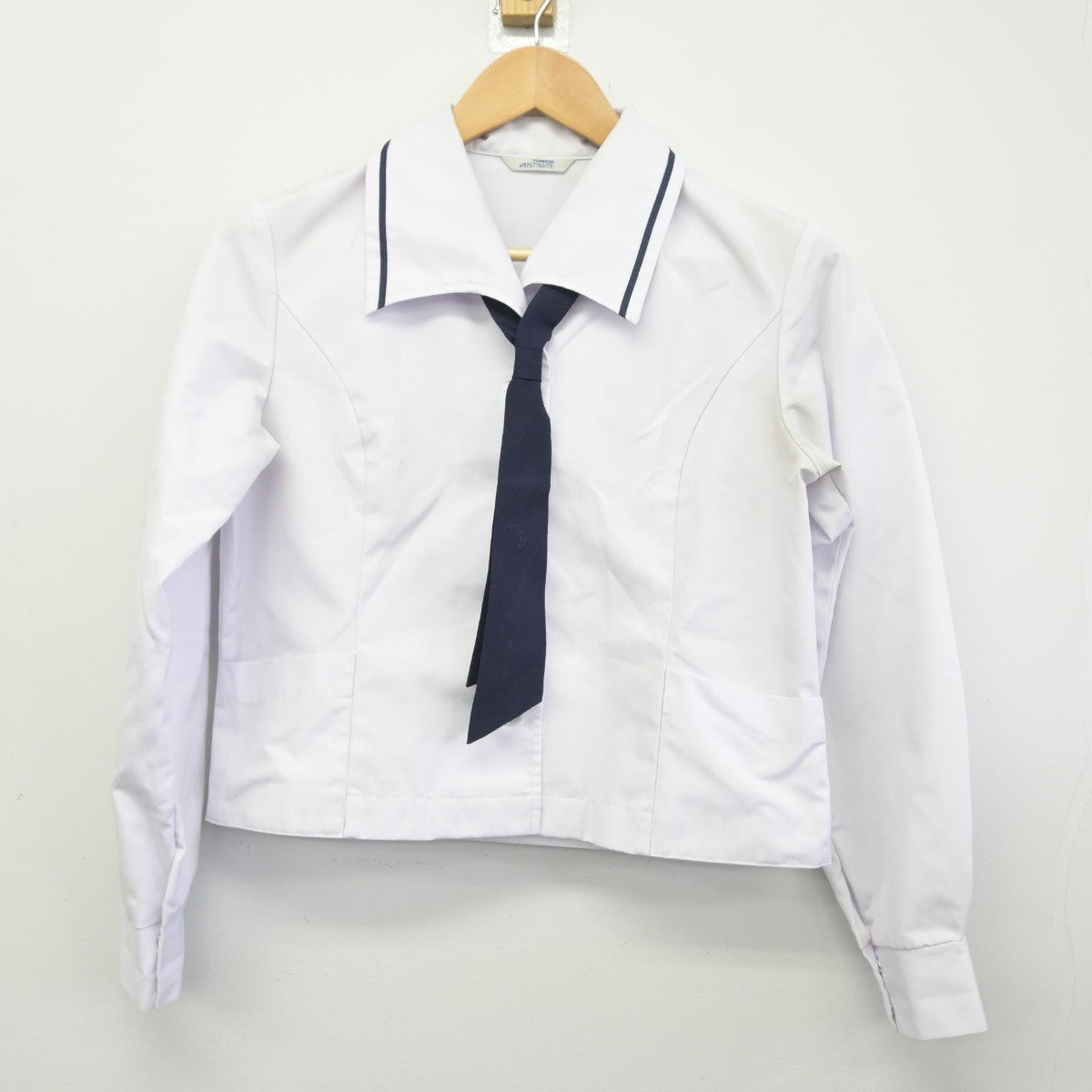 【中古】広島県 大門高等学校 女子制服 3点（シャツ・スカート）sf034505