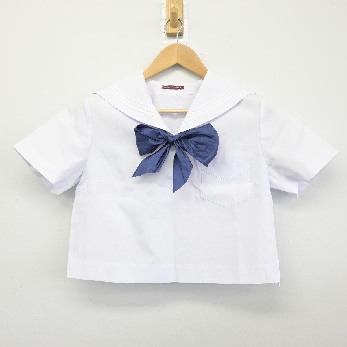 【中古】徳島県 池田高等学校 女子制服 3点（シャツ・スカート）sf034512