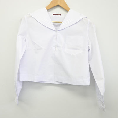 【中古】徳島県 池田高等学校 女子制服 2点（シャツ・スカート）sf034513