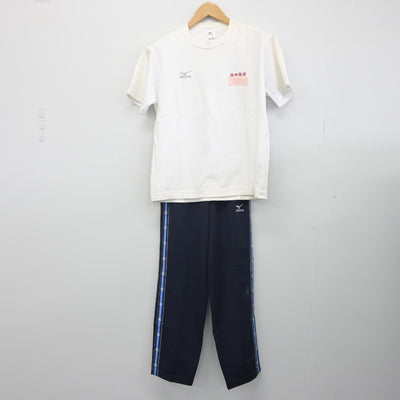 【中古】徳島県 池田高等学校（旧モデル） 女子制服 3点（ジャージ 上・体操服 上・ジャージ 下）sf034517