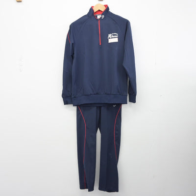 【中古】東みよし町立三加茂中学校 東みよし町立三加茂中学校 女子制服 2点（ジャージ 上・ジャージ 下）sf034522