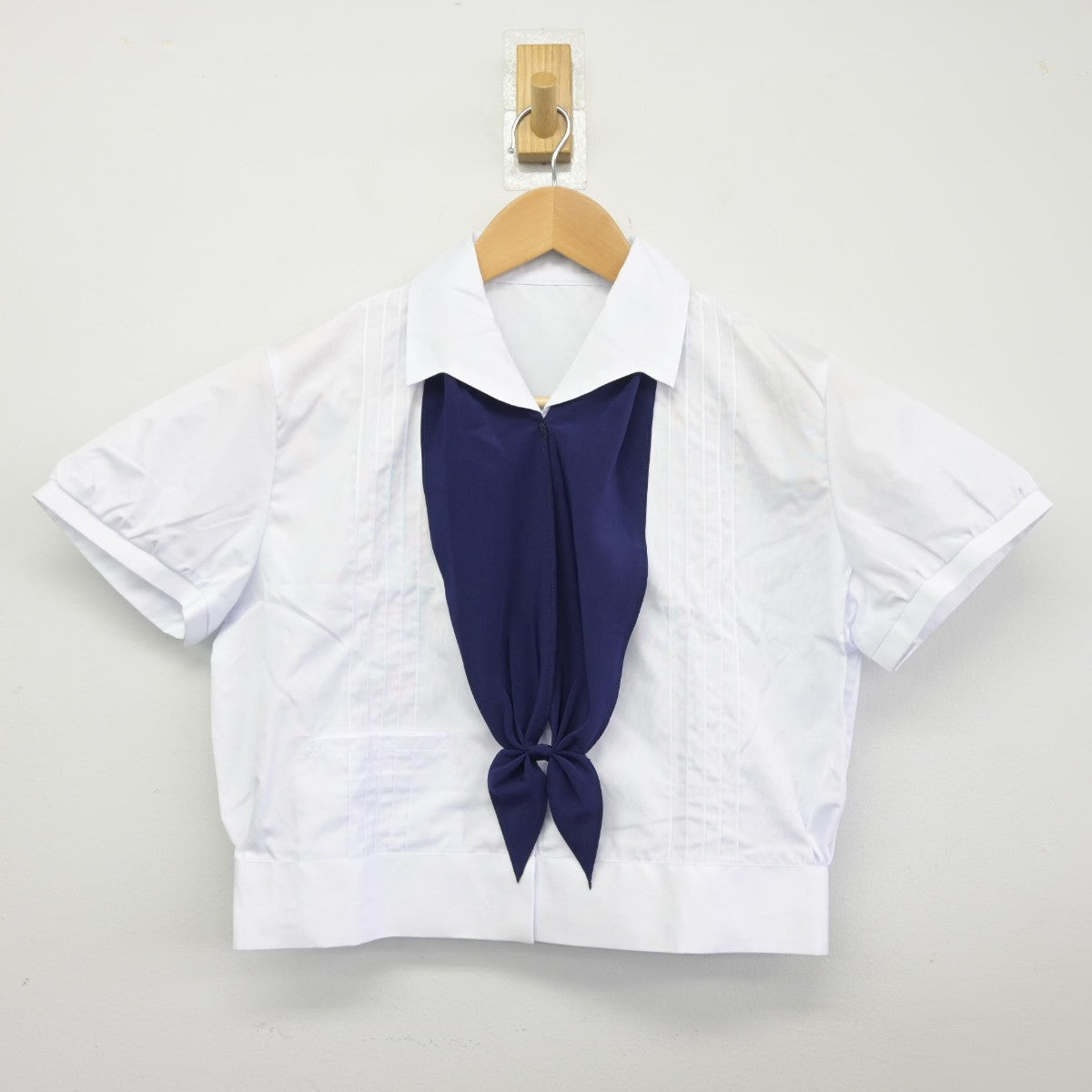 【中古】大阪府 帝塚山学院高等学校 女子制服 4点（シャツ・スカート）sf034526