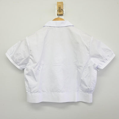 【中古】大阪府 帝塚山学院高等学校 女子制服 4点（シャツ・スカート）sf034526