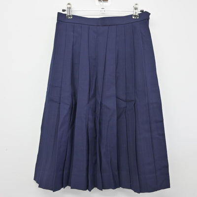 【中古】大阪府 帝塚山学院高等学校 女子制服 4点（シャツ・スカート）sf034526