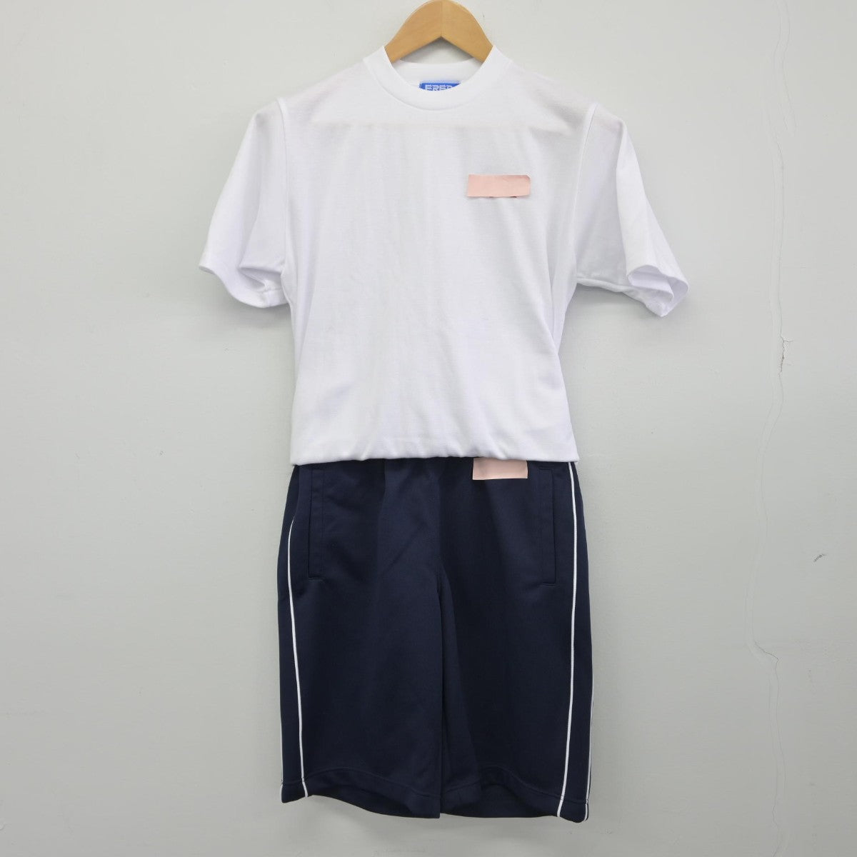 【中古】大阪府 帝塚山学院高等学校 女子制服 2点（体操服 上・体操服 下）sf034529