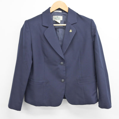 【中古】岐阜県 大垣西高等学校 女子制服 3点（ブレザー・スカート）sf034538