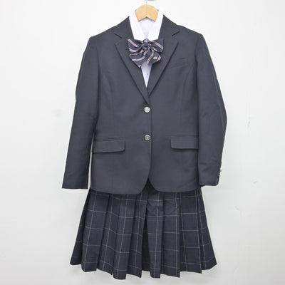 【中古】神奈川県 中原中学校 女子制服 4点（ブレザー・シャツ・スカート）sf034543