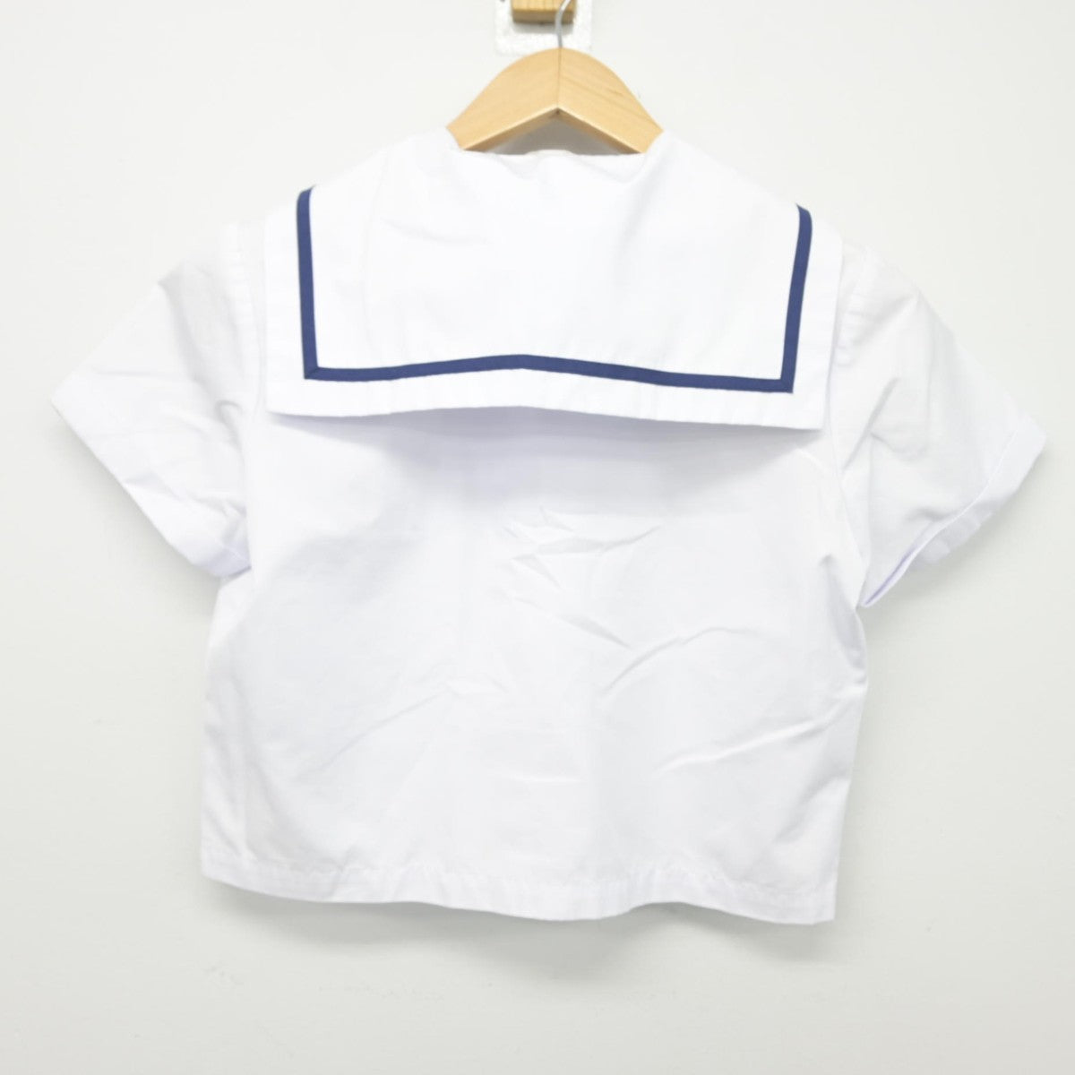 【中古】埼玉県 草加中学校 女子制服 2点（セーラー服）sf034553