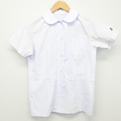 【中古】広島県 城山中学校 女子制服 2点（シャツ・シャツ）sf034563