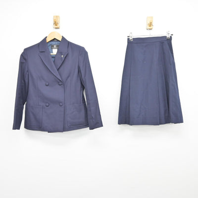 【中古】東京都 青山高等学校 女子制服 3点（ブレザー・スカート）sf034578