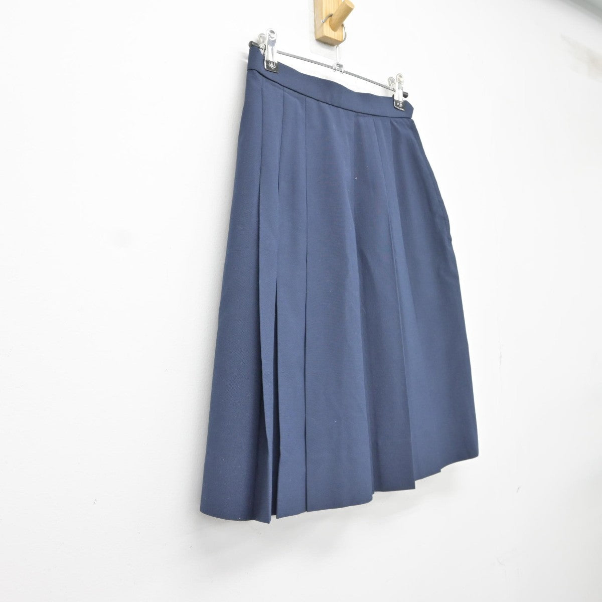 【中古】宮崎県 宮崎北高等学校 女子制服 1点（スカート）sf034581