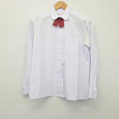 【中古】宮崎県 宮崎北高等学校 女子制服 5点（ブレザー・ベスト・シャツ・スカート）sf034583