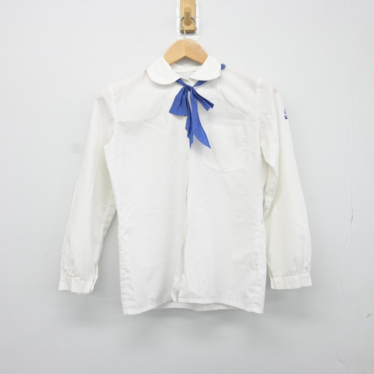 【中古】埼玉県 越谷市立千間台中学校 女子制服 4点（ブレザー・シャツ・スカート）sf034589