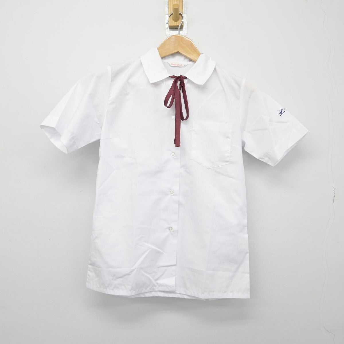 【中古】埼玉県 蓮田南中学校 女子制服 3点（シャツ・スカート）sf034611