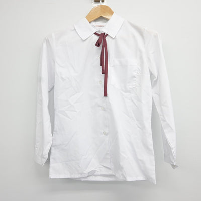 【中古】埼玉県 蓮田南中学校 女子制服 5点（ベスト・シャツ・スカート）sf034612