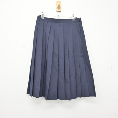 【中古】埼玉県 蓮田南中学校 女子制服 5点（ベスト・シャツ・スカート）sf034612