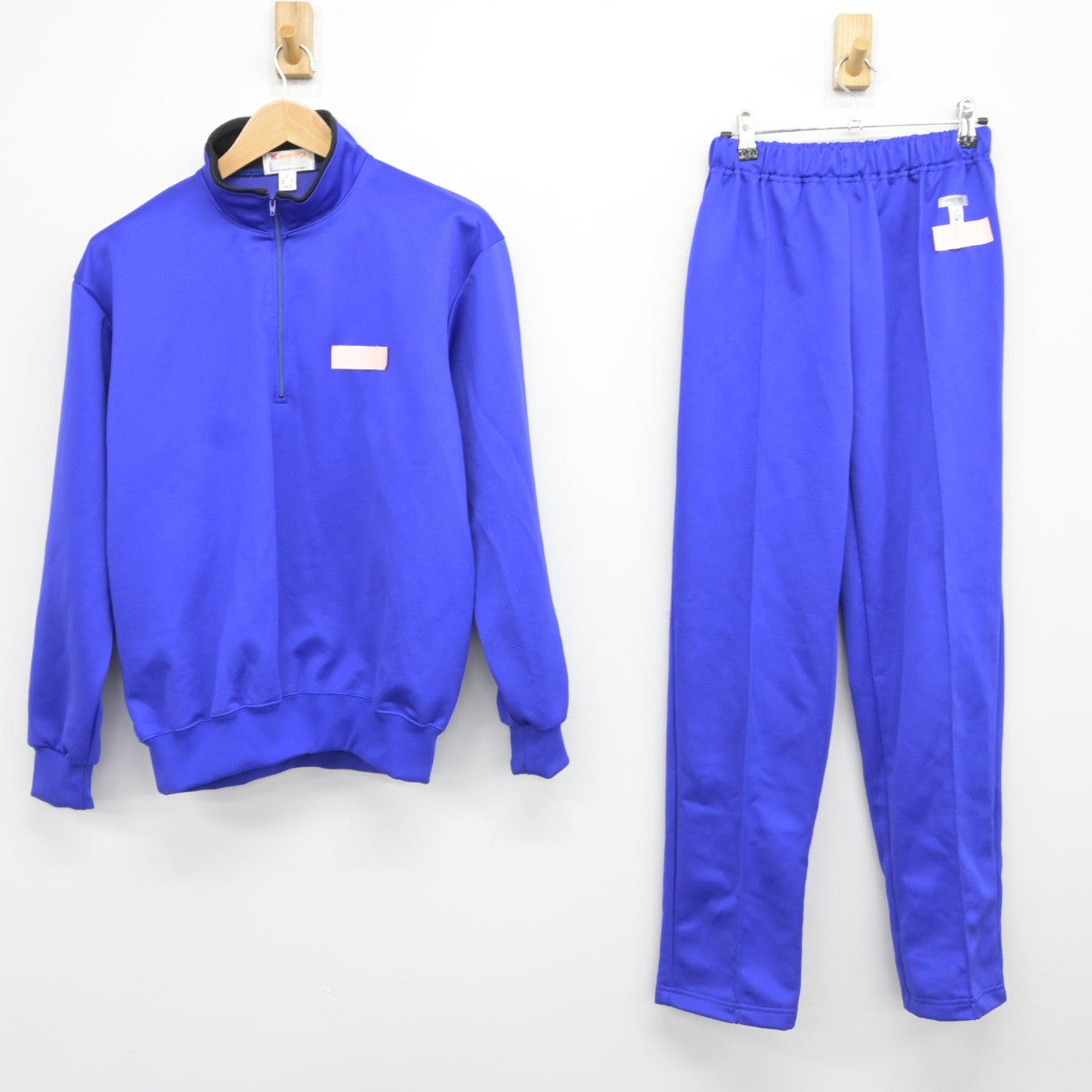 【中古】埼玉県 久喜工業高等学校 男子制服 2点（ジャージ 上・ジャージ 下）sf034620