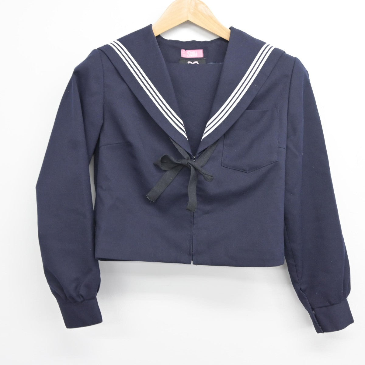 【中古】愛知県 一宮市立丹陽中学校 女子制服 3点（セーラー服・スカート）sf034621