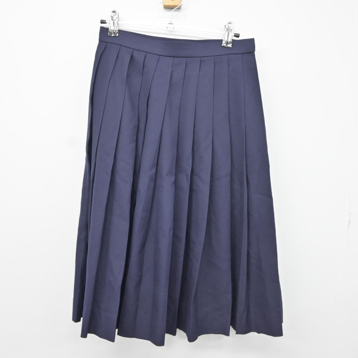 【中古】愛媛県 松山北高等学校 女子制服 2点（ベスト・スカート）sf034637