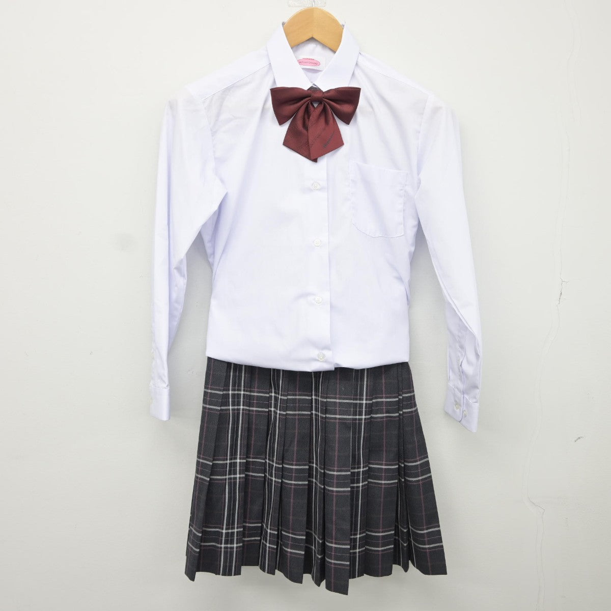 【中古】愛知県 ルネサンス豊田高等学校 女子制服 4点（ブレザー・シャツ・スカート）sf034644