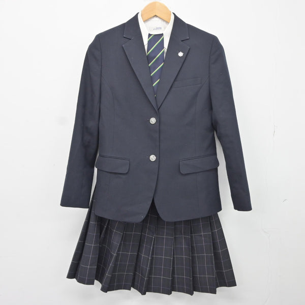 【中古】宮城県 仙台商業高等学校 女子制服 5点（ブレザー・シャツ・スカート）sf034650 | 中古制服通販パレイド