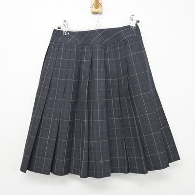 【中古】宮城県 仙台商業高等学校 女子制服 4点（ニットベスト・スカート）sf034652