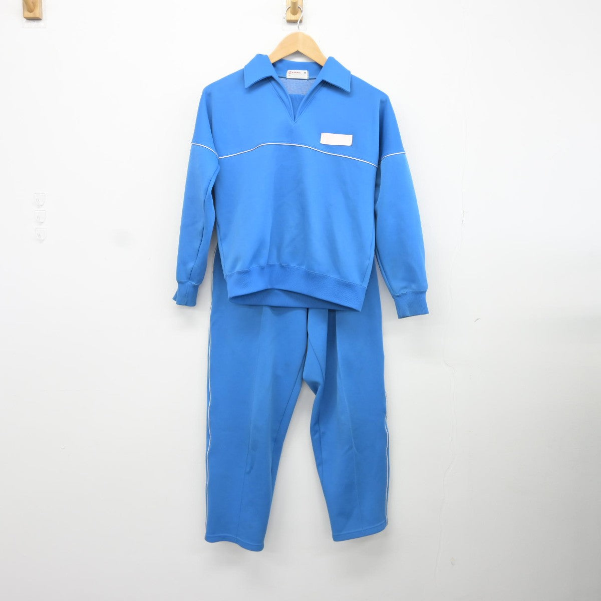 【中古】宮城県 仙台市立七郷中学校 女子制服 2点（ジャージ 上・ジャージ 下）sf034657