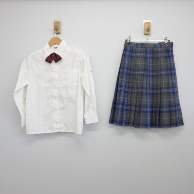 【中古】東京都 麹町学園女子中学校 女子制服 5点（ブレザー・シャツ・スカート）sf034665