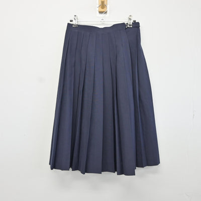 【中古】千葉県 松戸市立第五中学校 女子制服 2点（シャツ・スカート）sf034669