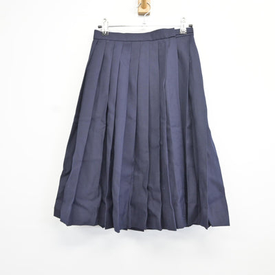 【中古】新潟県 加茂市立加茂中学校 女子制服 3点（セーラー服・スカート）sf034678