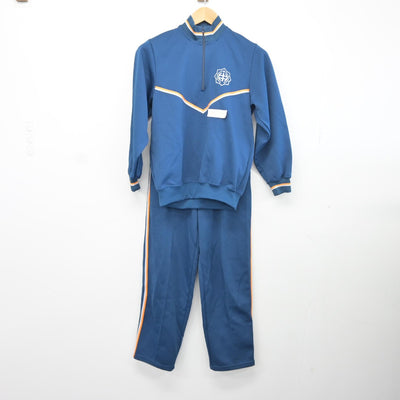 【中古】新潟県 加茂市立加茂中学校 女子制服 2点（ジャージ 上・ジャージ 下）sf034679