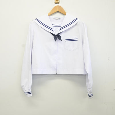 【中古】静岡県 浜松市立篠原中学校 女子制服 3点（セーラー服・セーラー服）sf034683