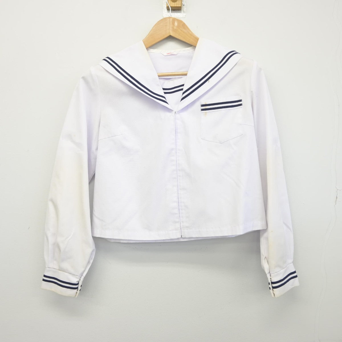 【中古】静岡県 浜松市立篠原中学校 女子制服 3点（セーラー服・セーラー服）sf034683