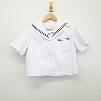 【中古】静岡県 浜松市立篠原中学校 女子制服 2点（セーラー服）sf034685