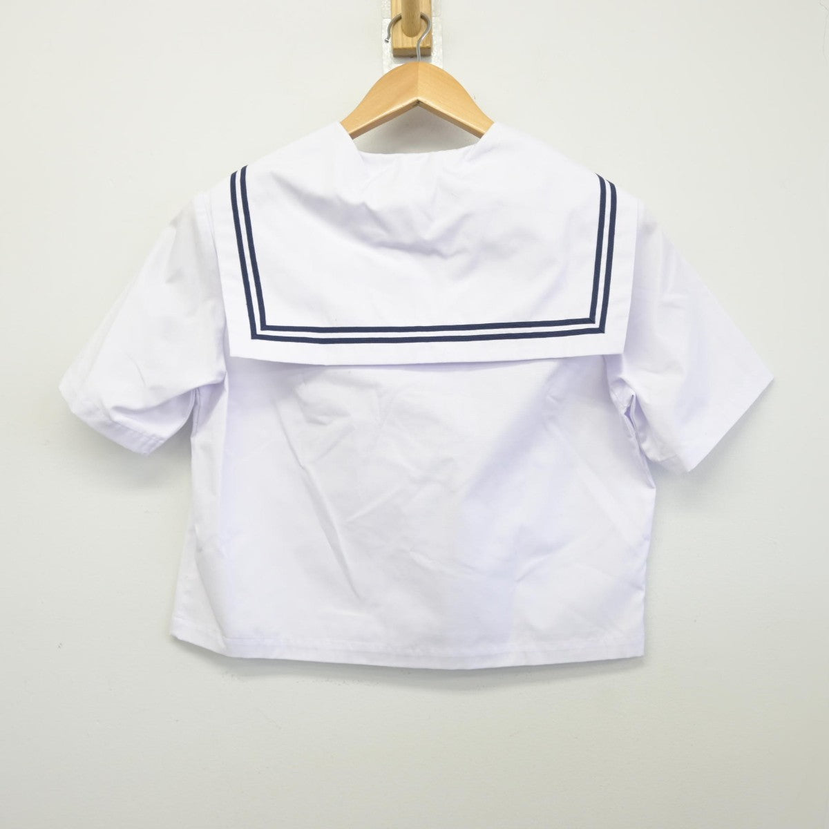 【中古】静岡県 浜松市立篠原中学校 女子制服 2点（セーラー服）sf034685