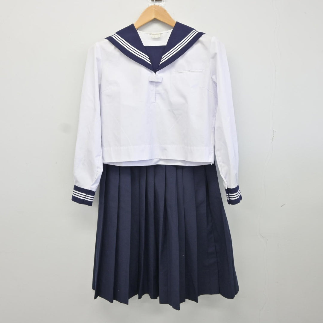 中古】東京都 墨田区立本所中学校 女子制服 4点（セーラー服・セーラー服・スカート）sf034686 | 中古制服通販パレイド