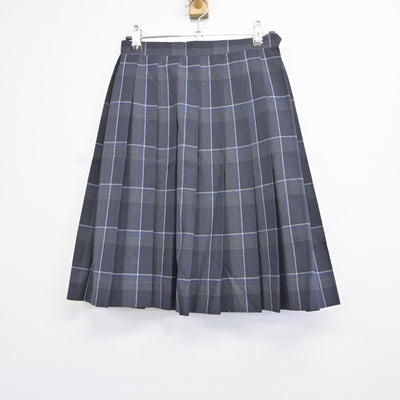 【中古】神奈川県 川崎市立塚越中学校 女子制服 5点（ブレザー・ニット・シャツ・スカート）sf034690