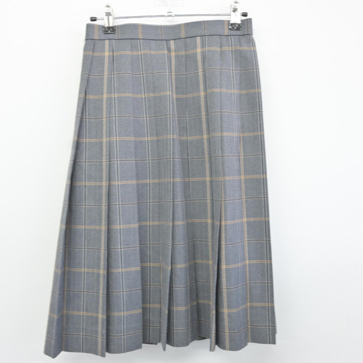 【中古】宮城県 山田中学校 女子制服 4点（ブレザー・ベスト・スカート）sf034693