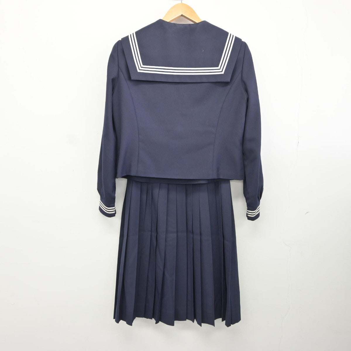 【中古】香川県 木太中学校 女子制服 3点（ズボン・スカート）sf034711