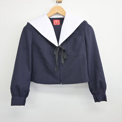 【中古】愛知県 中部中学校 女子制服 4点（セーラー服・スカート）sf034713