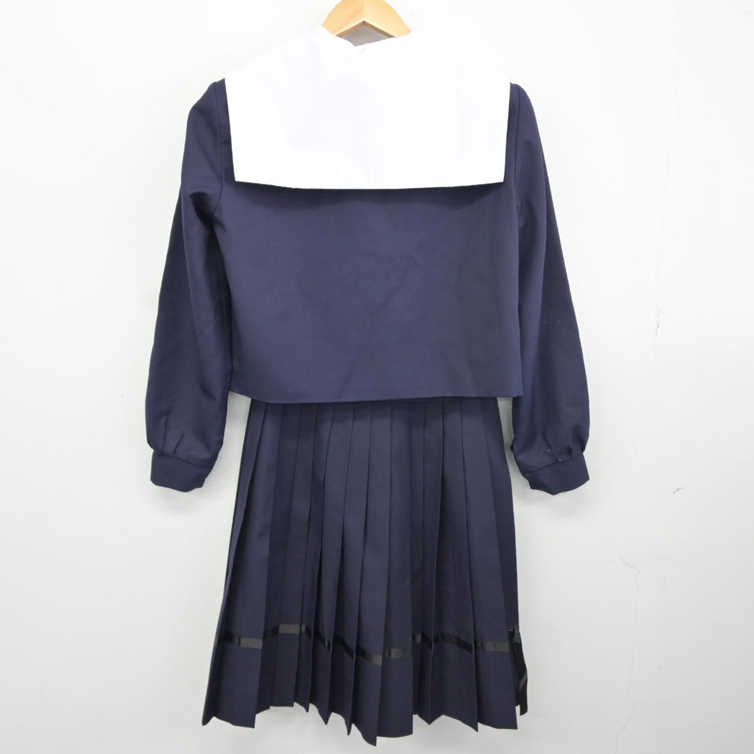 【中古】岐阜県 加納高等学校 女子制服 5点（セーラー服・ベスト・スカート）sf034717 | 中古制服通販パレイド