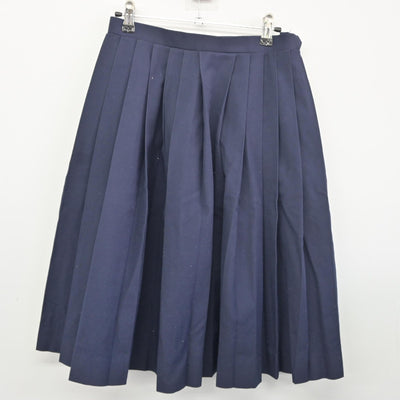 【中古】千葉県 牧野原中学校 女子制服 3点（セーラー服・スカート）sf034723