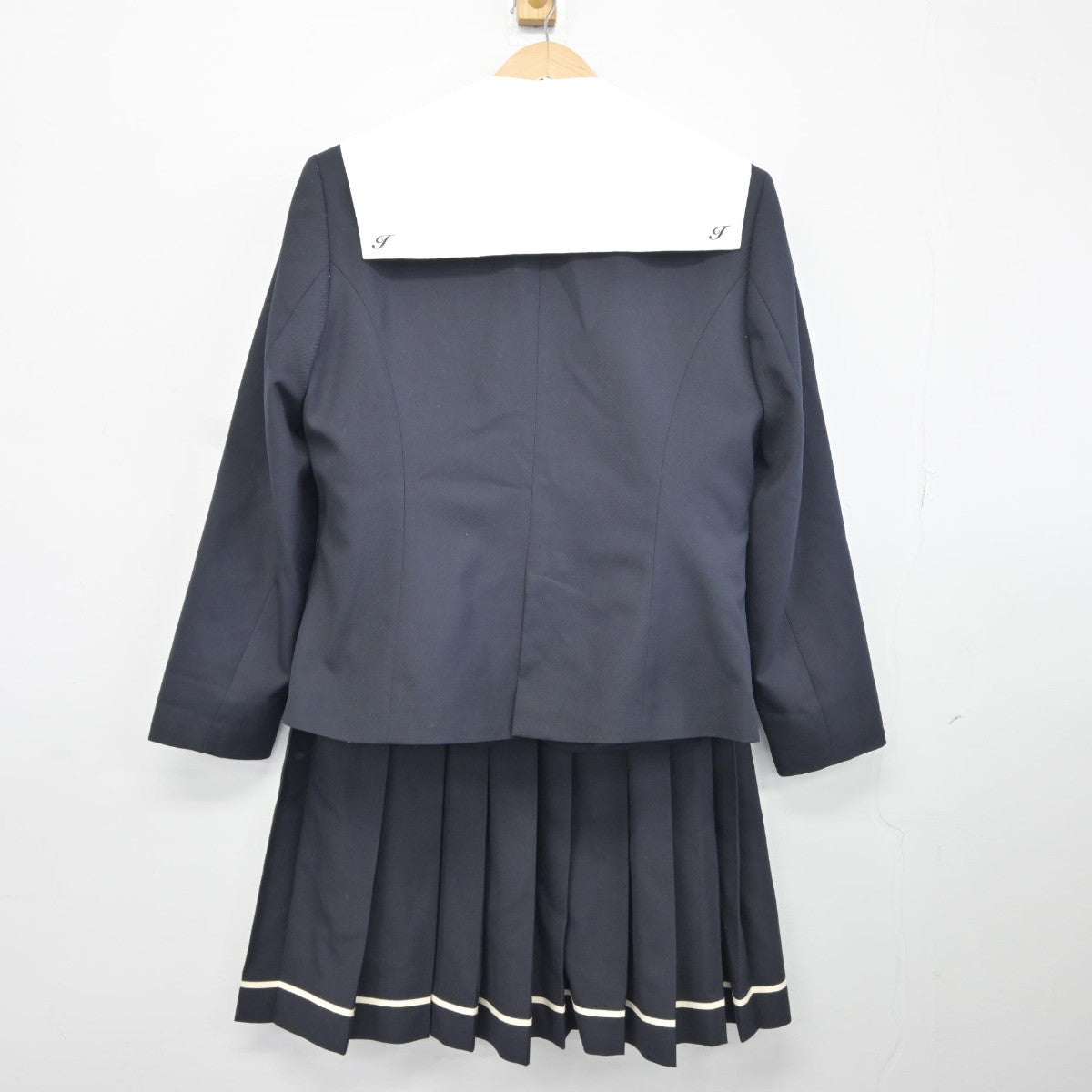 【中古】福島県 いわき市立泉中学校 女子制服 3点（ブレザー・シャツ・スカート）sf034735