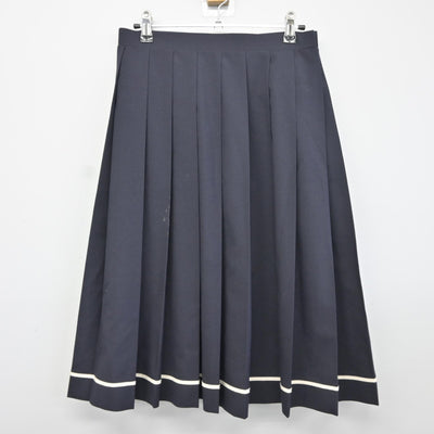 【中古】福島県 いわき市立泉中学校 女子制服 3点（シャツ・スカート）sf034736