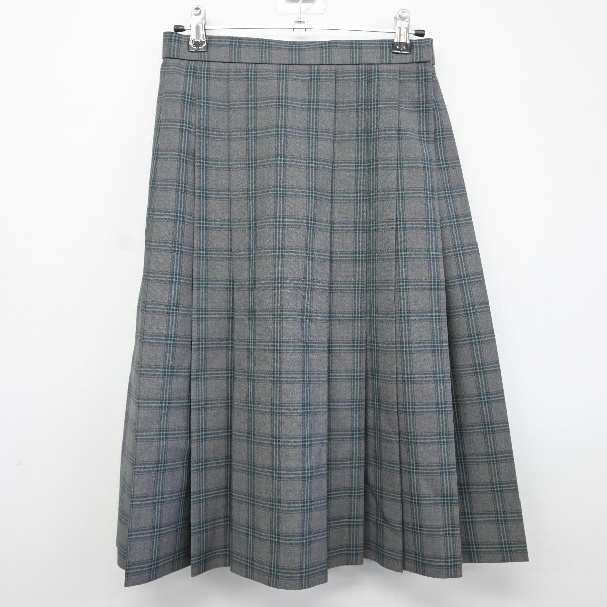 【中古】宮城県 仙台市立七北田中学校 女子制服 3点（ベスト・スカート）sf034756