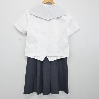 【中古】兵庫県 姫路飾西高等学校 女子制服 3点（シャツ・スカート）sf034771