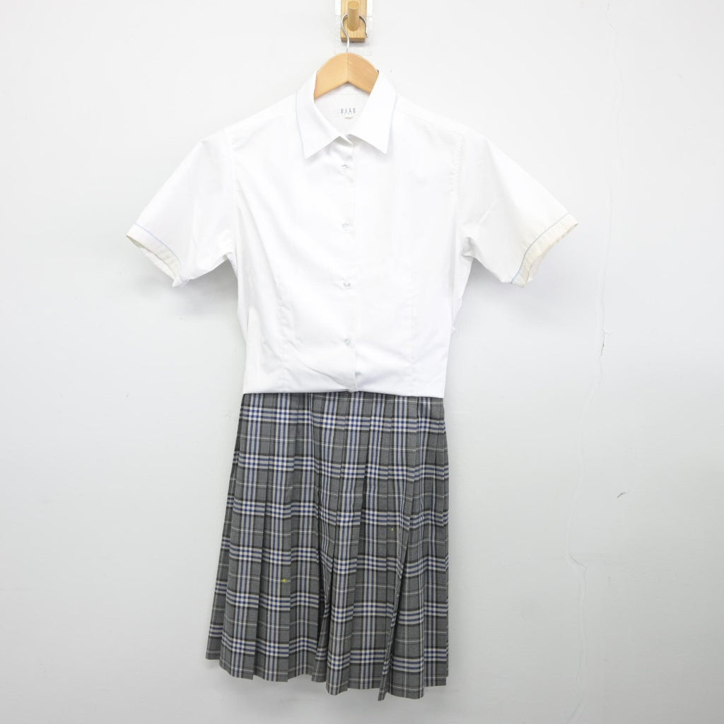 中古】愛知県 至学館高等学校 女子制服 3点(シャツ・スカート 中古】愛知県 至学館高等学校 女子制服 3点(シャツ・スカート