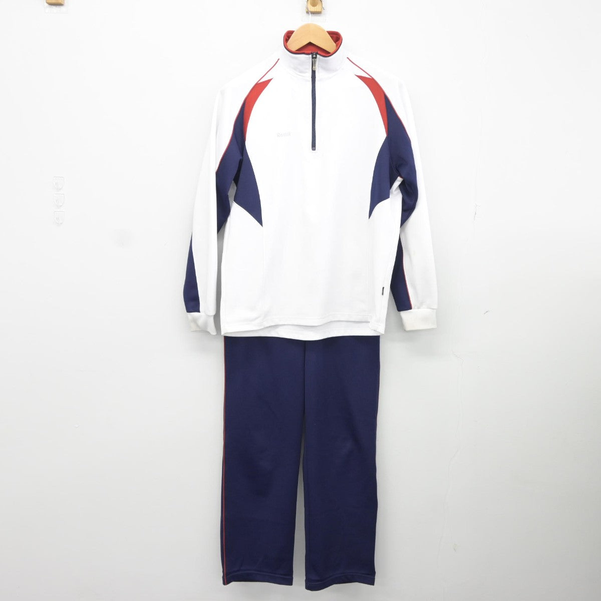 【中古】愛知県 名古屋市立駒方中学校 女子制服 2点（ジャージ 上・ジャージ 下）sf034860