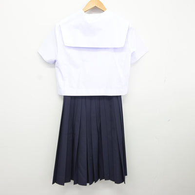 【中古】愛知県 名古屋市立駒方中学校 女子制服 4点（セーラー服・スカート）sf034861